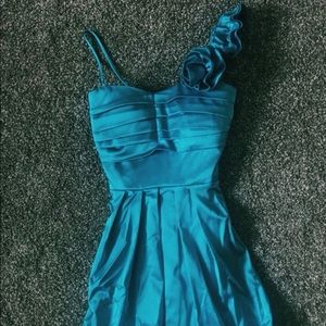 BLUE PROM DRESS